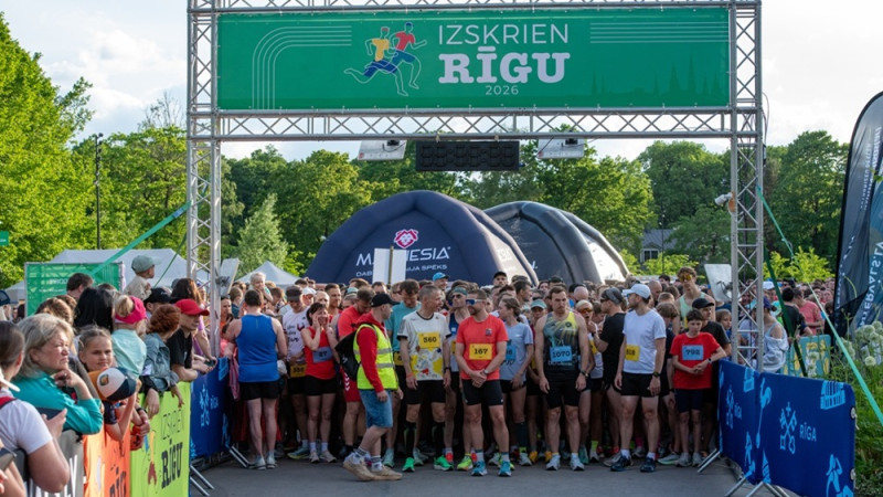 "Izskrien Rīgu" pēdējā posmā gaidāmas spraigas cīņas par godalgām vadošo vieglatlētu starpā