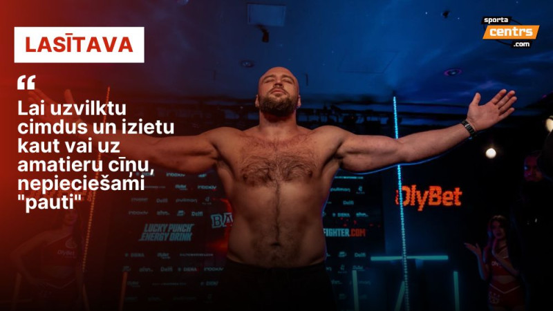 Arturs Skabarnieks – latviešu MMA smagsvars karjeras lielā izaicinājuma meklējumos