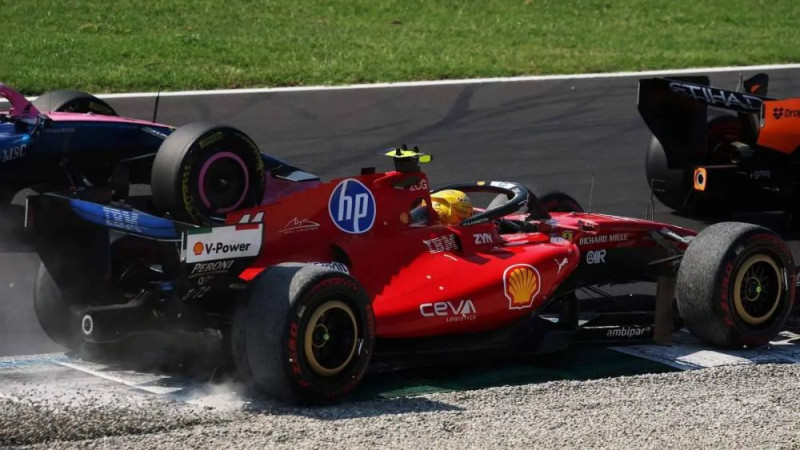 "Ferrari" pilotu starpā pēc Moncas posma viedokļu nesaskaņas